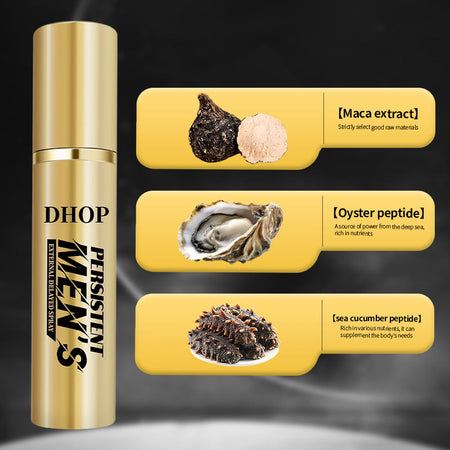 DHOP Persistent Men's External Delay Spray | Master Your Performance and Last 5x Longer Starting Tonight